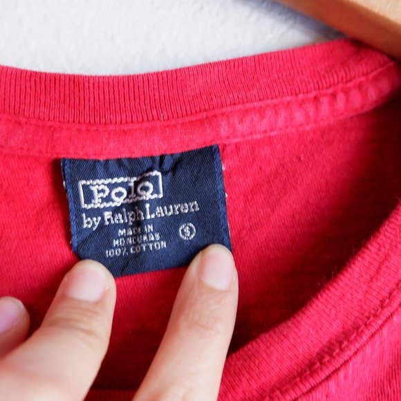 Polo Ralph Lauren red t-shirt - Picture 3 of 3